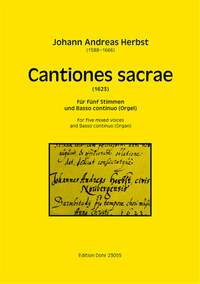 Herbst, J A: Cantiones sacrae