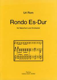Rom, U: Rondo für Waldhorn und Orchester E flat major