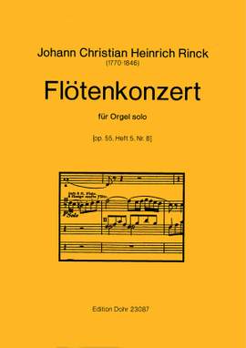 Rinck, J C H: Flötenkonzert D-Dur D major op. 55/5