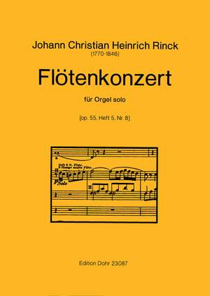 Rinck, J C H: Flute Concerto D Major op. 55/5