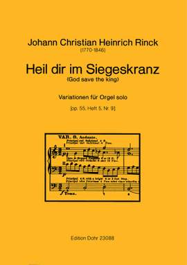 Rinck, J C H: Heil dir im Siegeskranz op. 55/5