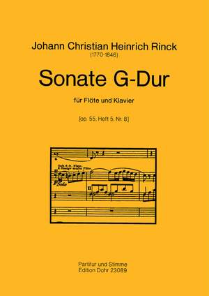 Rinck, J C H: Sonata F Major op. 55/5