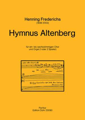 Frederichs, H: Hymnus Altenberg