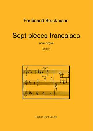 Bruckmann, F: Septe pièces francaises