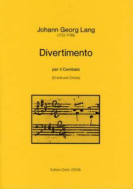Lang, J G: Divertimento