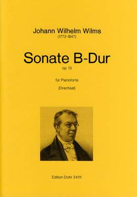 Wilms, J W: Sonata B-flat Major B flat major op. 13
