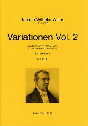 Wilms, J W: Variations Vol. 2
