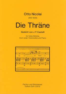 Nicolai, O: Die Thräne op. 30