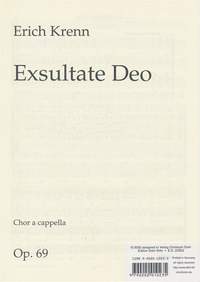 Krenn, E: Exsultate Deo op. 69