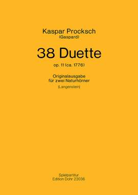 Procksch, K: 38 Duette