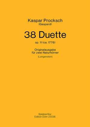 Procksch, K: 38 Duette