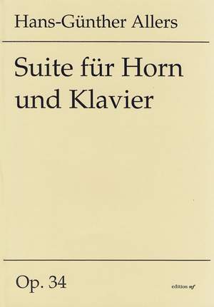 Allers, H: Suite op. 34