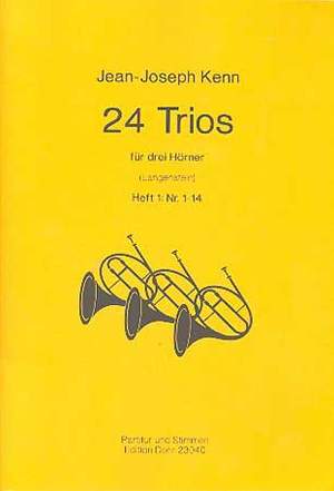 Kenn, J: 24 Trios Vol. 1