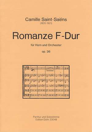 Saint-Saëns, C: Romance op. 36