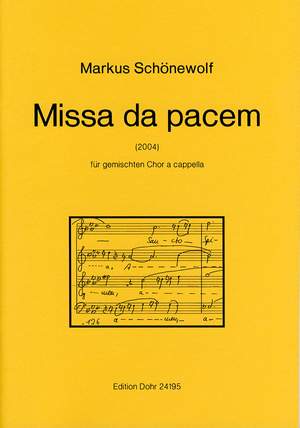Schoenewolf, M: Missa da pacem