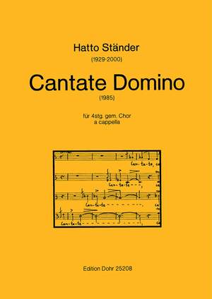 Staender, H: Cantate Domino