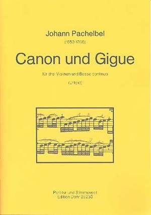 Pachelbel, J: Canon and Gigue