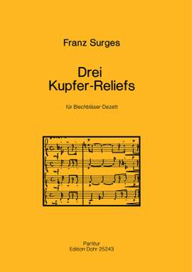 Surges, F: Drei Kupfer-Reliefs