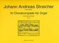 Streicher, J A: 10 Chorale Preludes op. 4