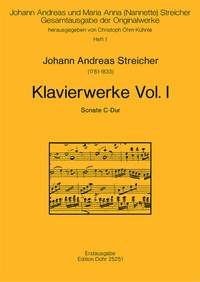 Streicher, J A: Piano Works Vol. 1