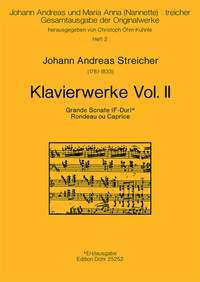 Streicher, J A: Piano Works Vol. 2