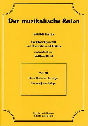 Lumbye, H C: Champagner-Galopp