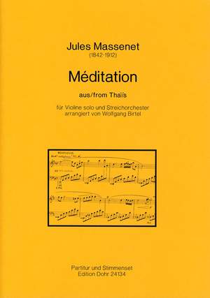 Massenet, J É F: Meditation from Thais