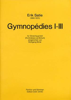 Satie, E: Gymnopédies I-III