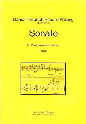 Wilsing, D F E: Sonata