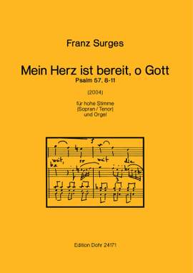 Surges, F: Mein Herz ist bereit, o Gott