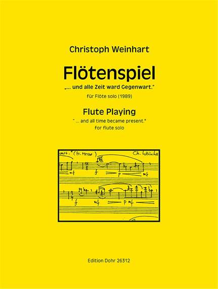 Weinhart, C: Flute-playing