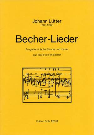 Luetter, J: Becher Songs