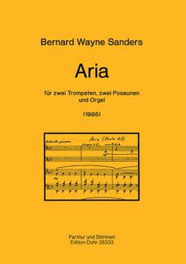 Sanders, B W: Aria