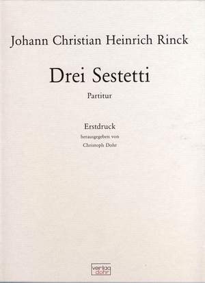 Rinck, J C H: Three Sestetti