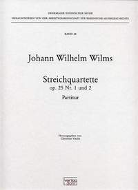 Wilms, J W: String Quartets op. 25