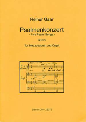 Gaar, R: Psalmenkonzert