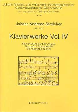 Streicher, J A: Piano Works Vol. 4