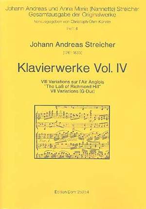 Streicher, J A: Piano Works Vol. 4