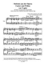 Streicher, J A: Sinfonie aus der Oper: Castor und Pollux von Vogler Vol. 9 Product Image