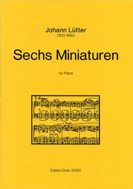 Luetter, J: 6 Miniatures