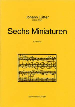 Luetter, J: 6 Miniatures