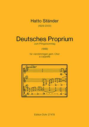 Staender, H: German Proper for Pentecost Sunday