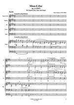 Staender, H: Mass E Major E major op. 4 Product Image