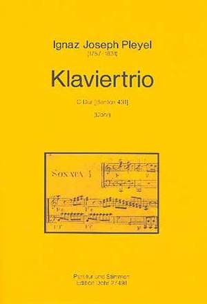 Pleyel, I J: Klaviertrio (Sonata) C-Dur C major B 431