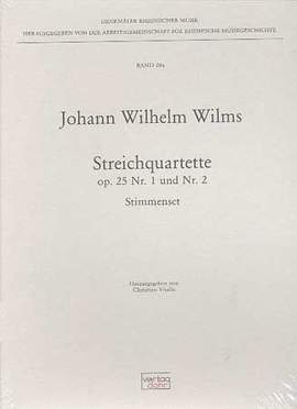 Wilms, J W: String Quartets op. 25