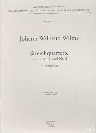 Wilms, J W: String Quartets op. 25