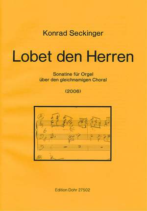 Seckinger, K: Lobet den Herren