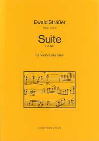 Straesser, E: Suite for Solo Cello