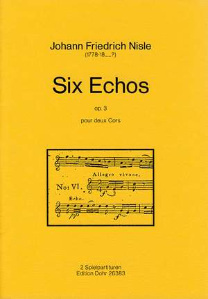 Nisle, J F: Six Echos op. 3