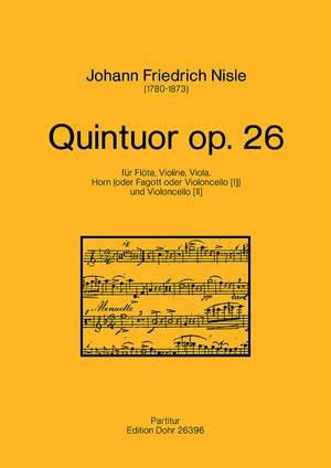 Nisle, J F: Quintet op.26